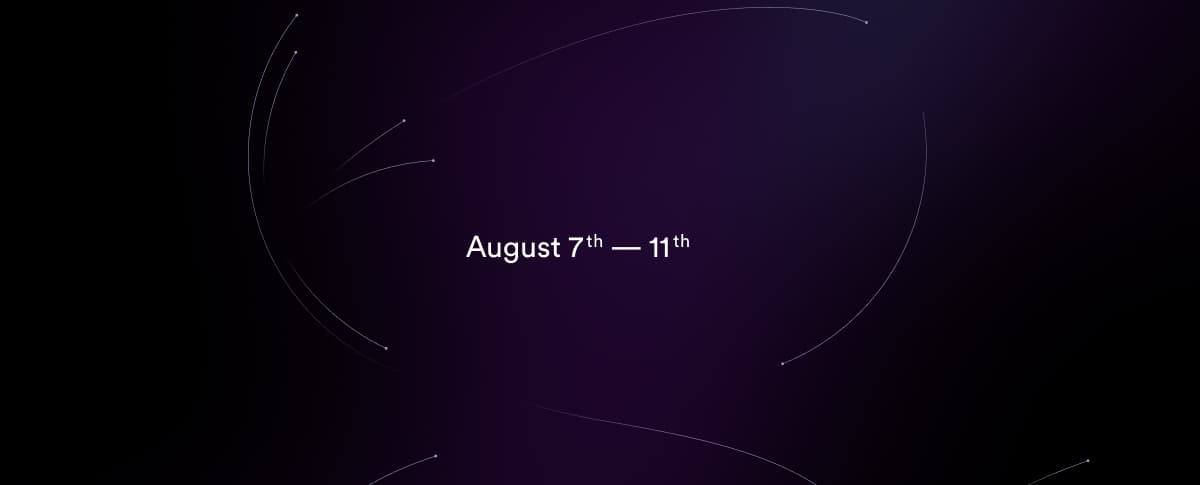 Launch Week 8 is announced - From Monday 07/08 till Friday 11/08